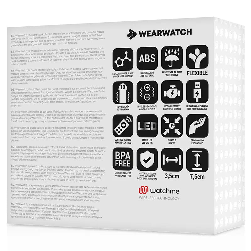 Вибриращо яйце с дистанционно управление WEARWATCH - SexVibe